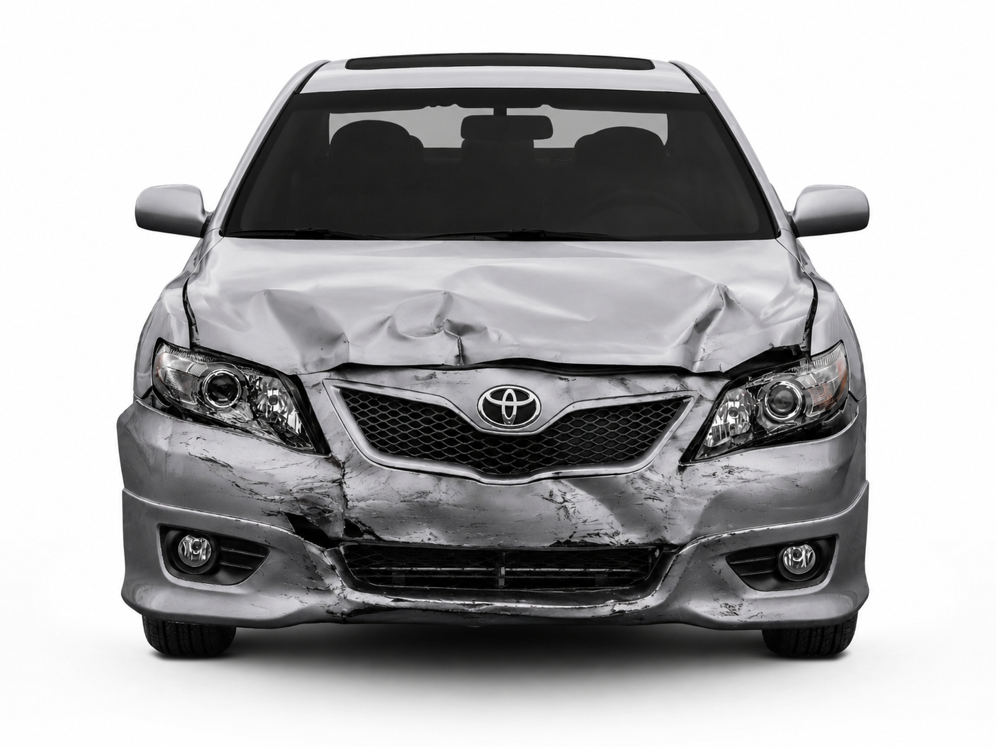 Toyota Corolla before repair