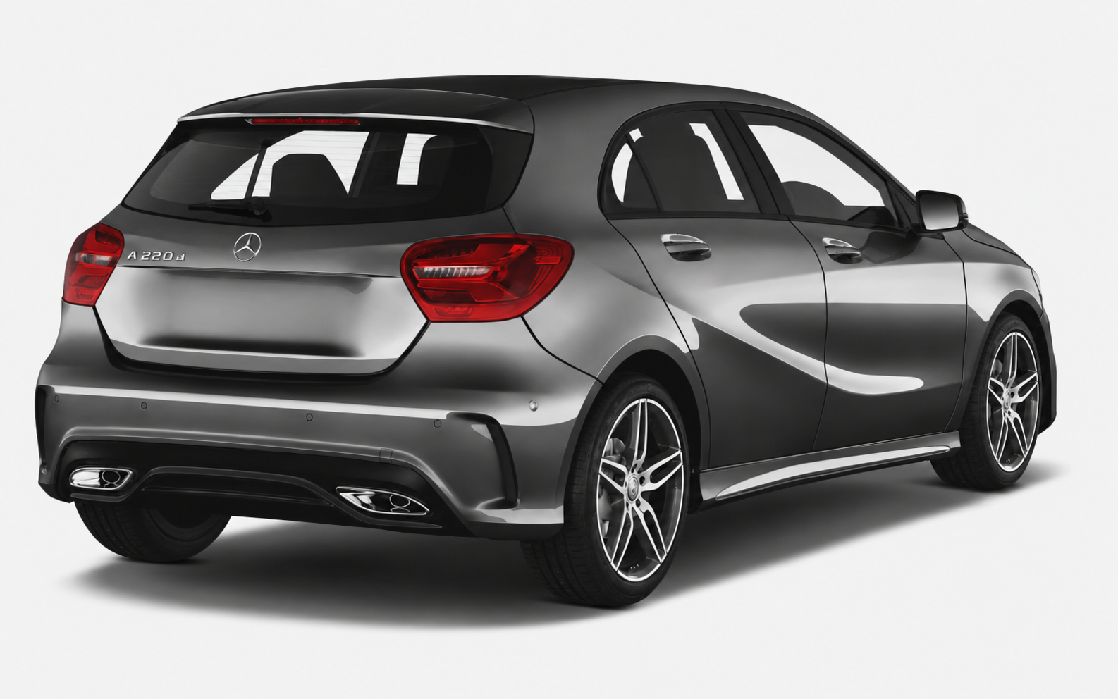 Mercedes CLA after repair